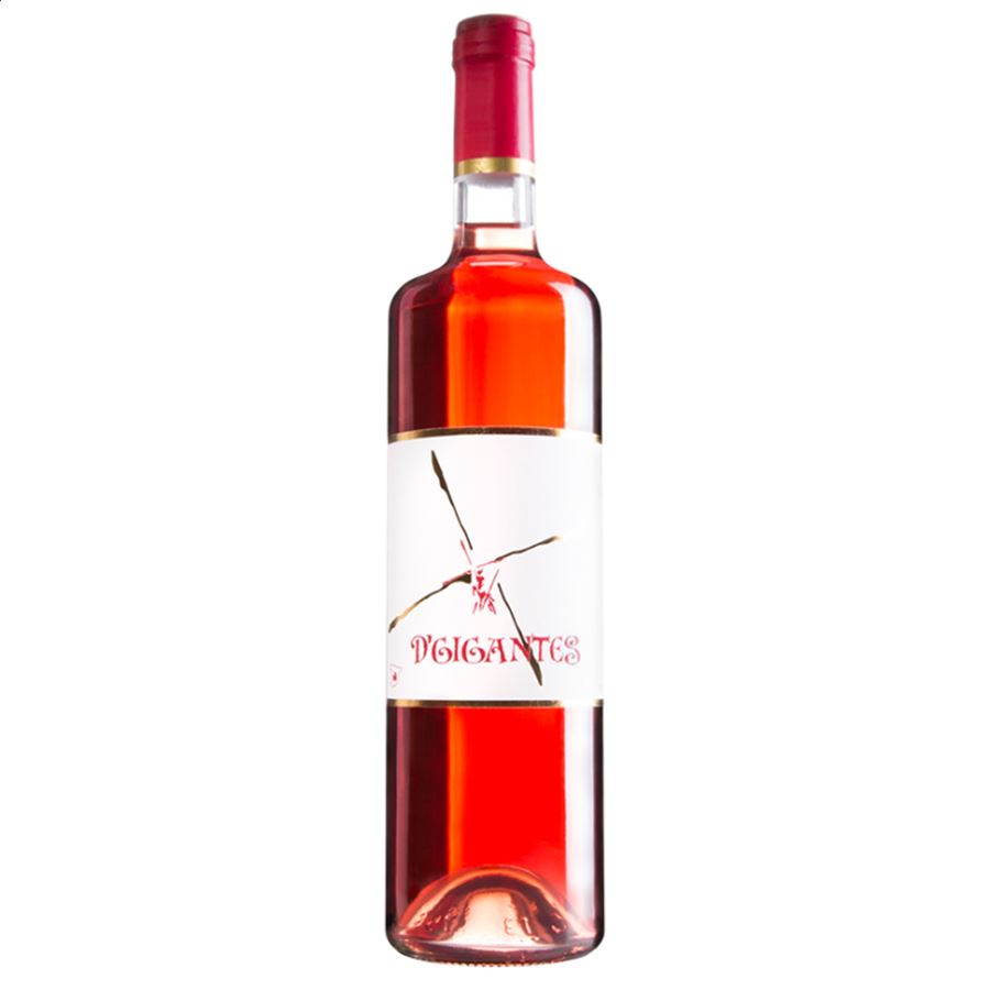 Vinícola del Carmen - D'Gigantes vino rosado IGP Vino de la Tierra de Castilla 75cl, 6uds