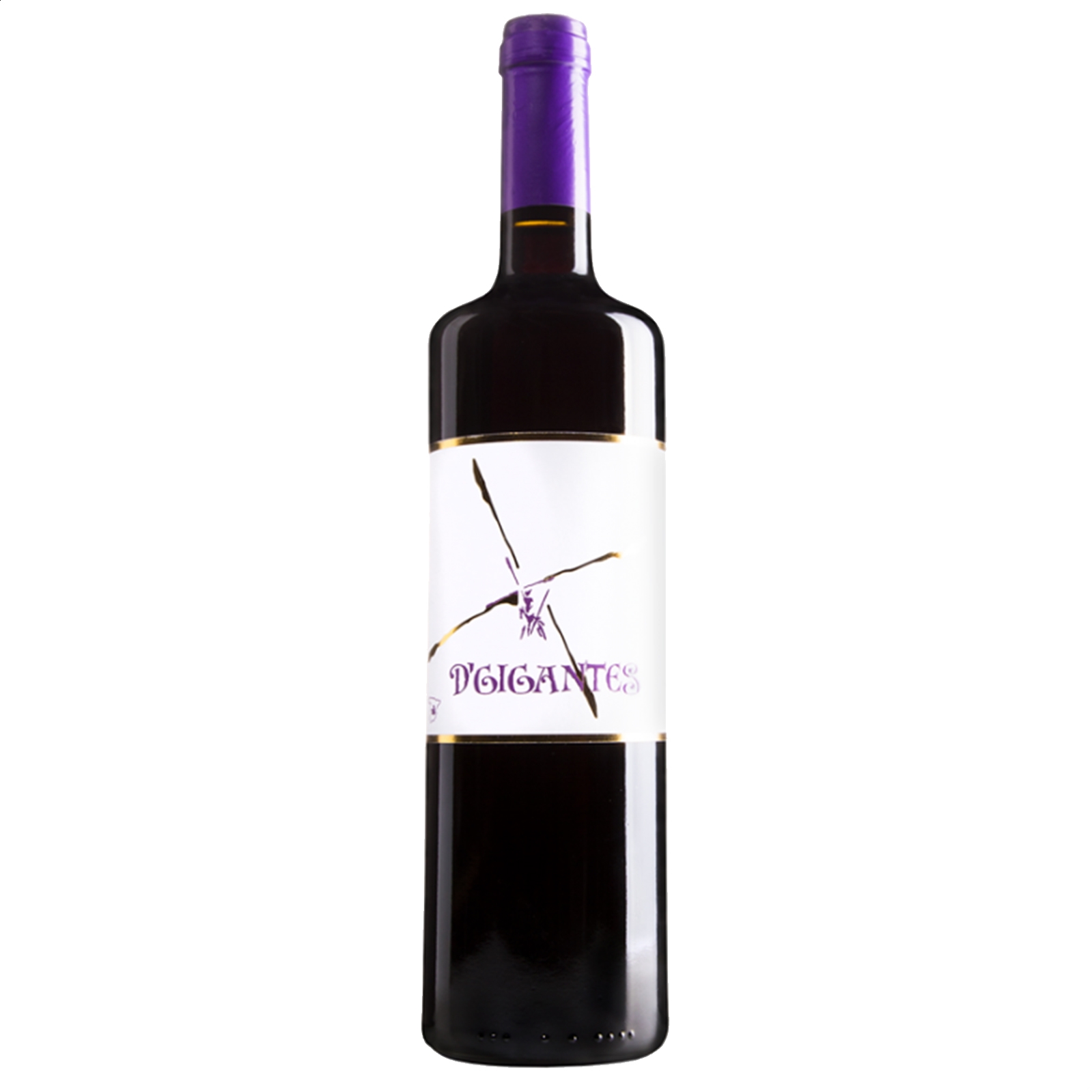 Vinícola del Carmen - D'Gigantes vino tinto Syrah IGP Vino de la Tierra de Castilla 75cl, 12uds