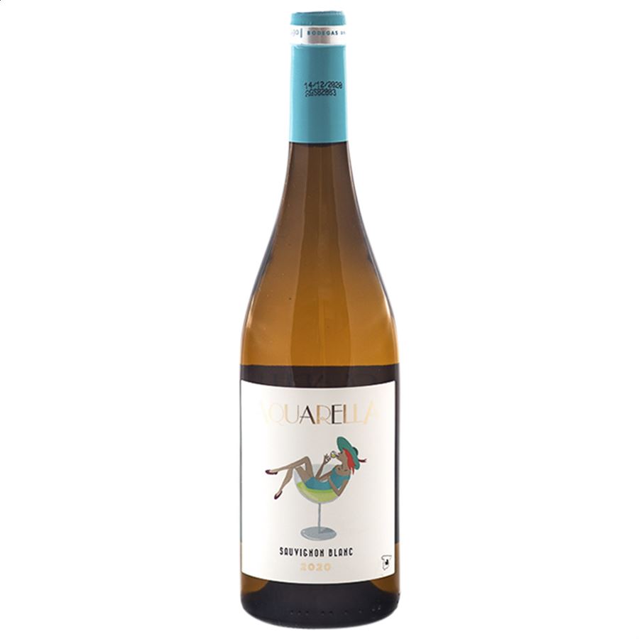 Bodegas del Saz – Aquarella Del Saz Sauvignon Blanc vino blanco IGP Vino de la Tierra de Castilla 75cl, 6uds