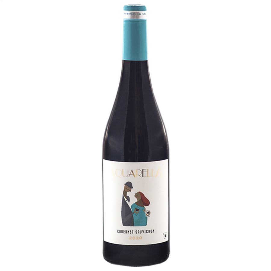 Bodegas del Saz – Aquarella del Saz Cabernet Sauvignon vino tinto IGP Vino de la Tierra de Castilla 75cl, 6uds