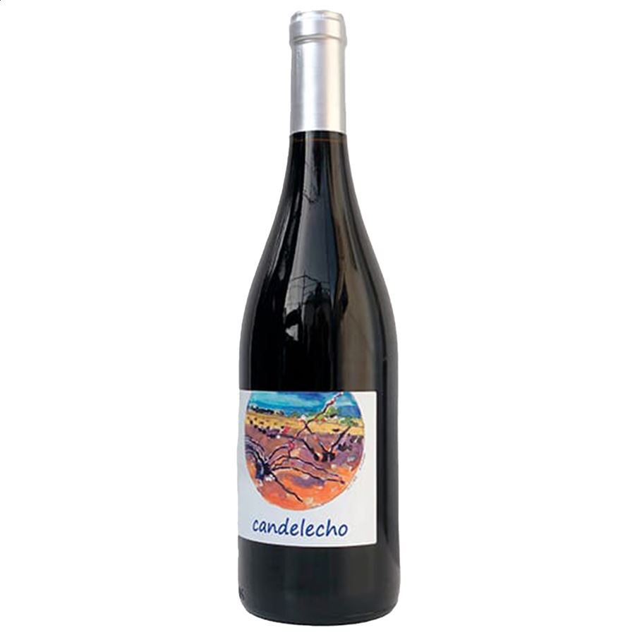 Bodegas César Velasco - Candelecho Merlot vino tinto IGP Vino de la Tierra de Castilla 75cl, 6uds