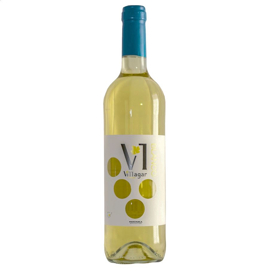 Bodegas Villagar - Vino blanco D.O.P. Manchuela 75cl, 1ud