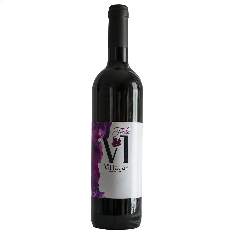Bodegas Villagar - Vino tinto D.O.P. Manchuela 75cl, 3uds