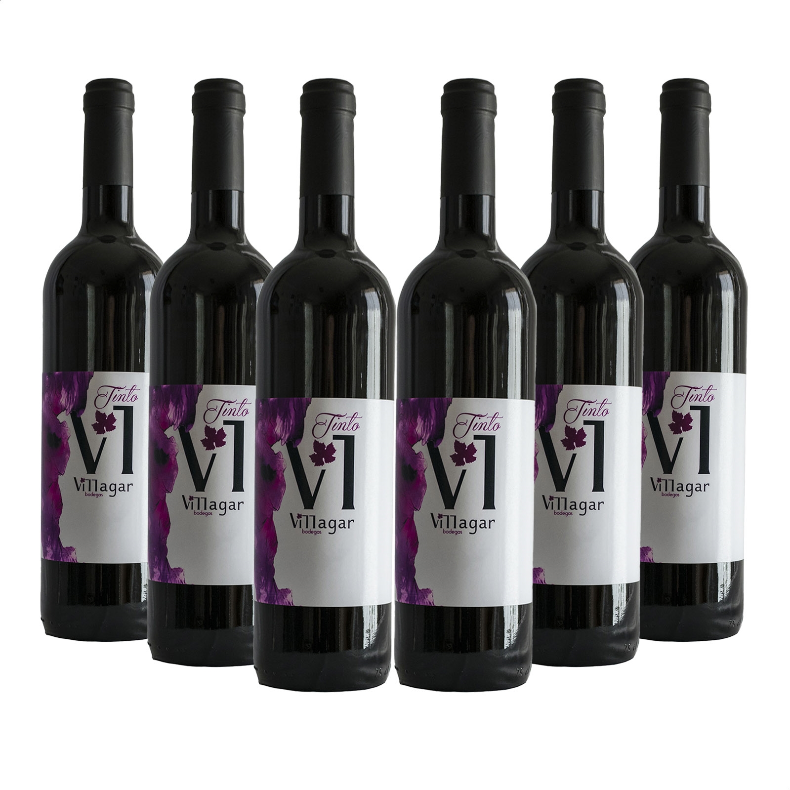 Bodegas Villagar - Vino tinto D.O.P. Manchuela 75cl, 6uds