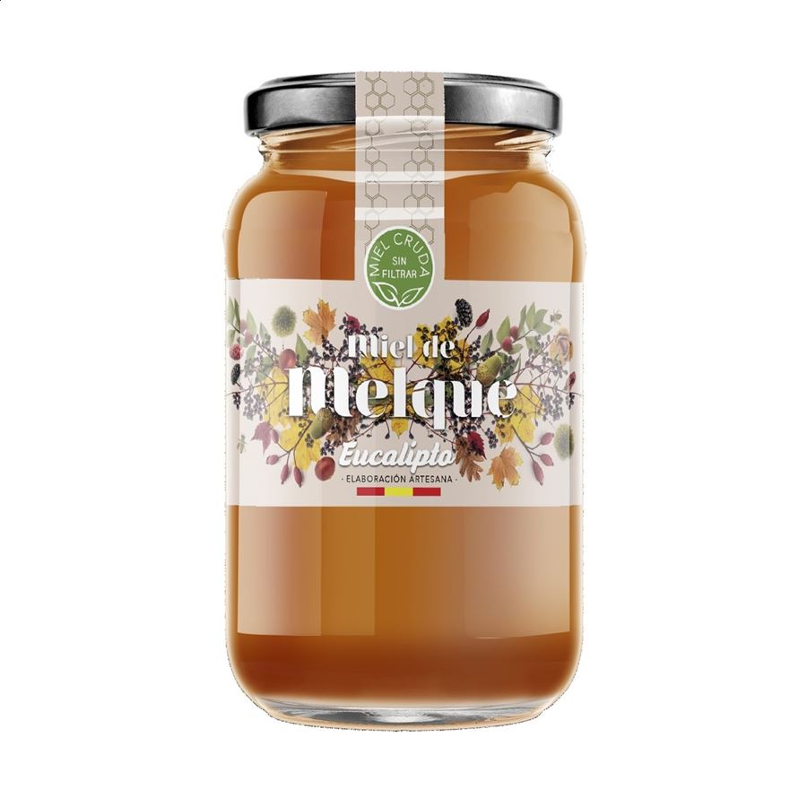 Miel de Melque - Lote de miel clara 970gr, 3uds