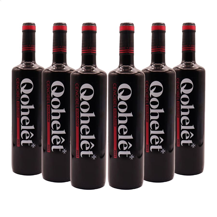 Bodegas San José - Qohelêt vino tinto Cencibel D.O.P. La Mancha 75cl, 6ud