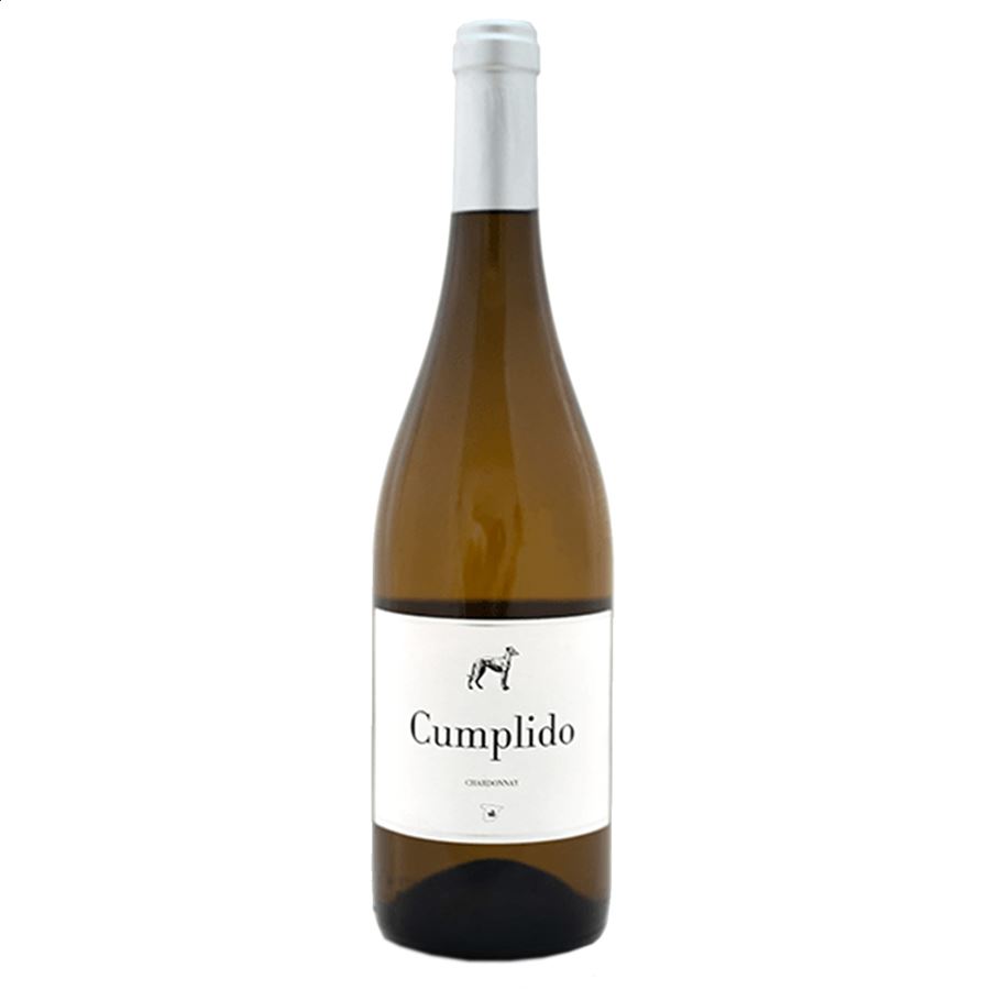 Bodegas Altovela - Cumplido Oak vino blanco Chardonnay IGP Vino de la Tierra de Castilla 75cl, 6uds