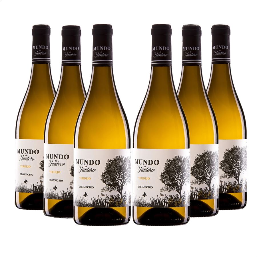 Bodegas Yuntero - Mundo de Yuntero Verdejo blanco ecológico 2024 D.O.P. La Mancha, 75cl 6uds