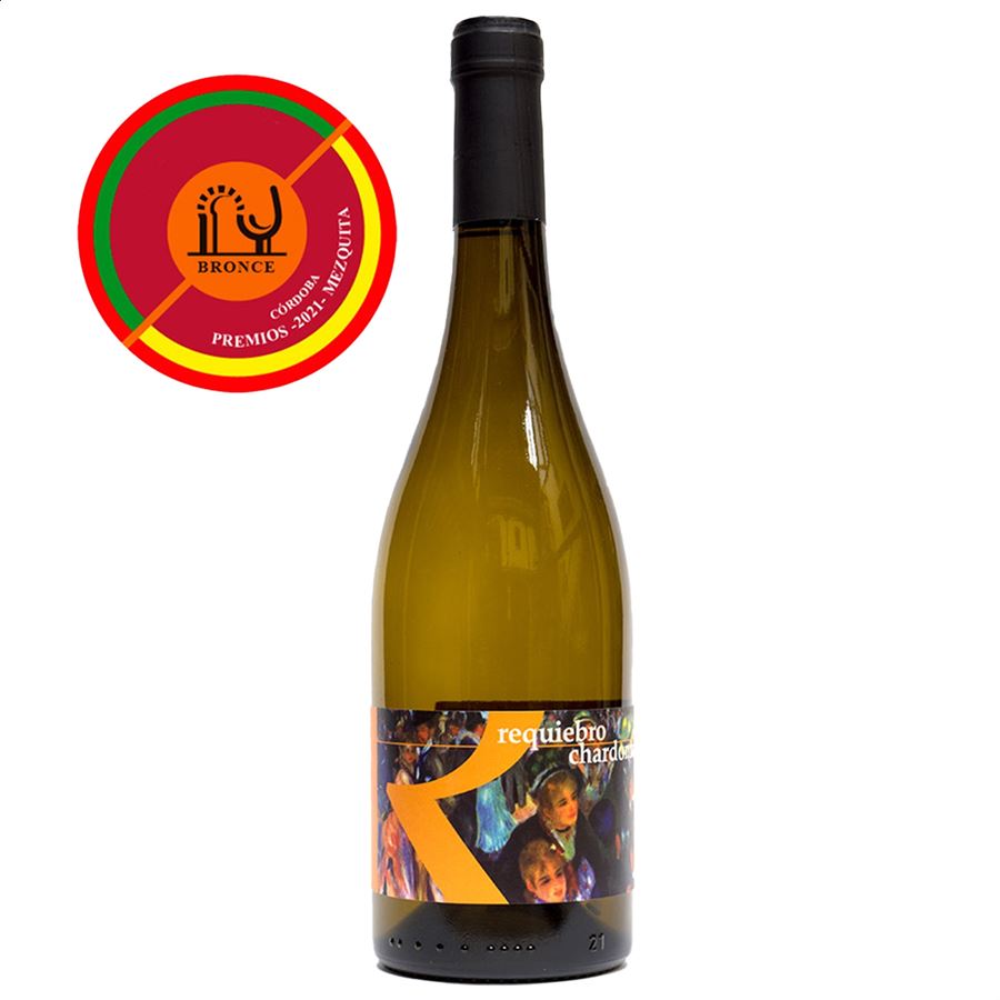 Amadís de Gaula - Requiebro vino blanco Chardonnay sin barrica IGP Vino de la Tierra de Castilla 75cl, 6uds