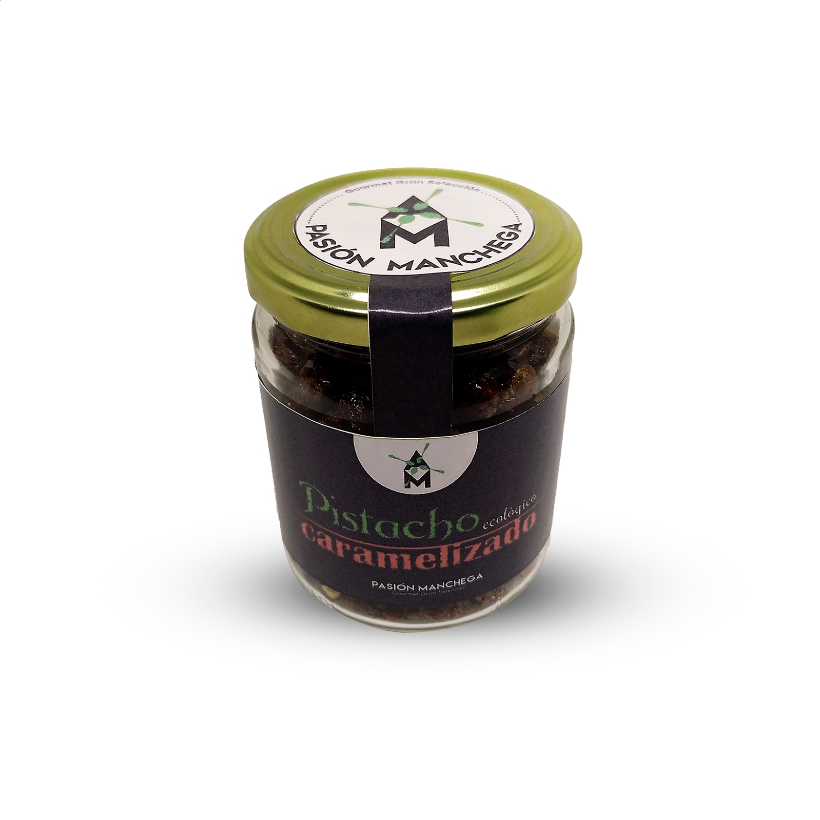 Pasión Manchega - Lote de almendras y pistachos ecológicos, 6uds