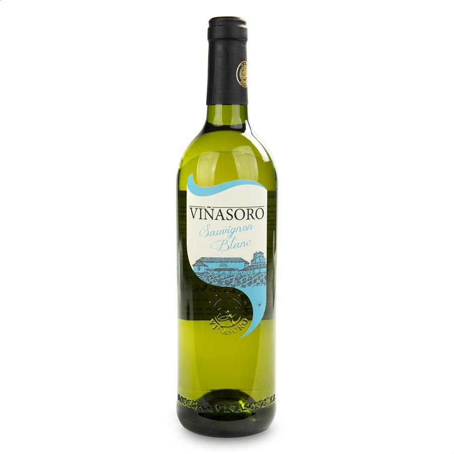Bodegas Viñasoro - Lote de vino tinto y blanco IGP Vino de la Tierra de Castilla 75cl, 2uds