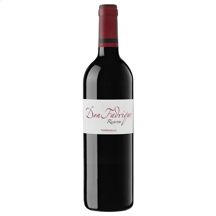 Bodegas J. Santos - Lote de vino tinto crianza y reserva D.O.P. La Mancha 75cl, 6uds