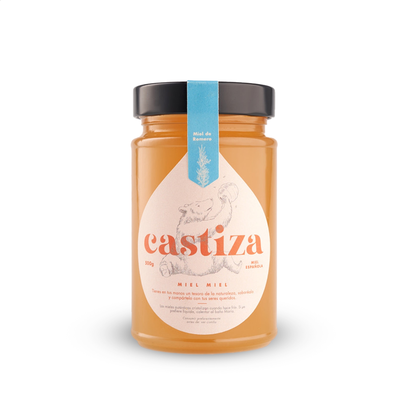 Miel Castiza - Miel de romero 500g, 1ud