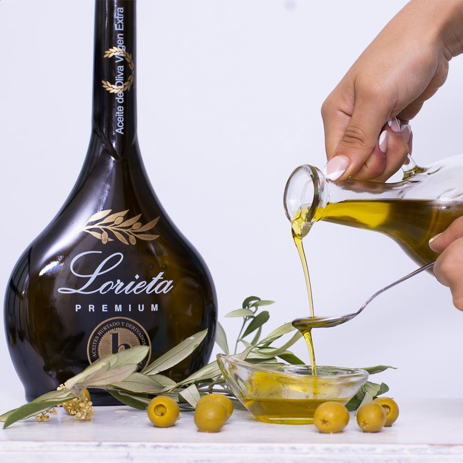 Lorieta - Aceite de oliva virgen extra Neva Premium Cornicabra 500ml, 6uds