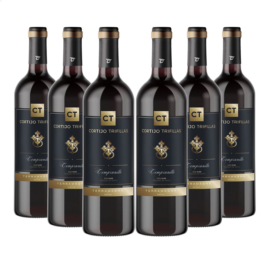Grupo Terramagna - Cortijo Trifillas Tempranillo 2020 IGP Vino de la Tierra de Castilla 75cl, 6uds