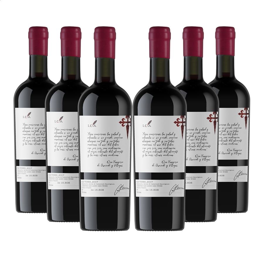 Grupo Terramagna - LCA Old Vines 2017 IGP Vino de la Tierra de Castilla 75cl, 6uds