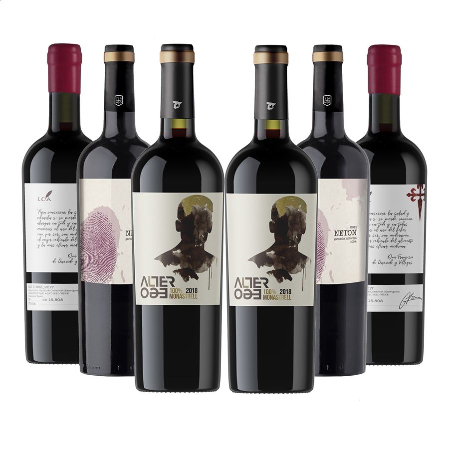 Grupo Terramagna - Lote N°1 de vino tinto IGP Vino de la Tierra de Castilla 75cl, 6uds