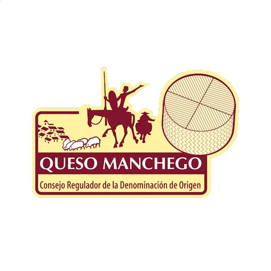 Bodegas Familia Conesa - Estuche rojo de vino tinto y queso semicurado, 3uds