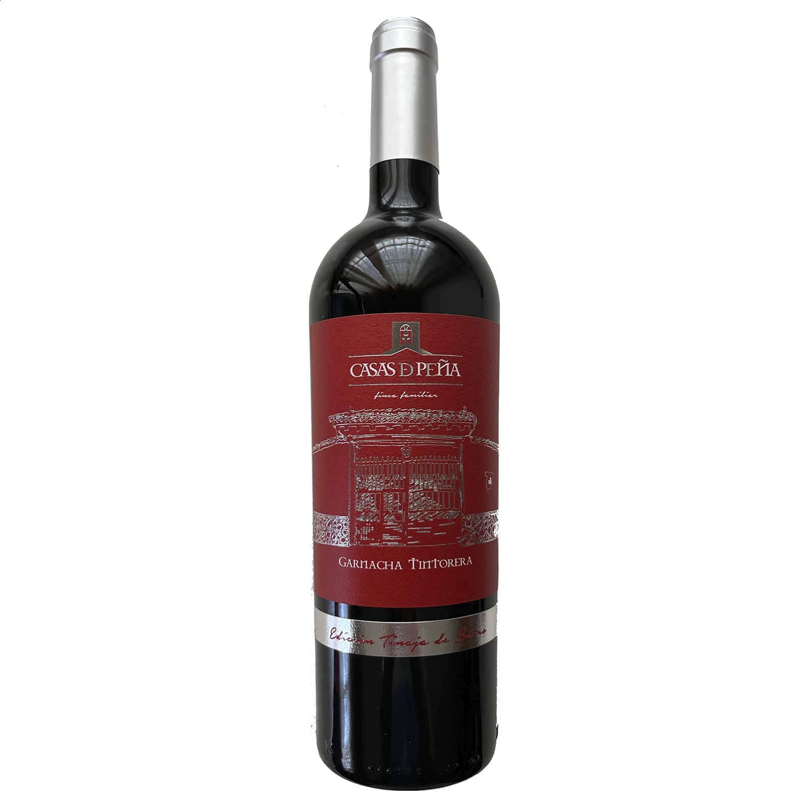 Bodegas Fernández de la Ossa - Lote de Casas D Peña vino tinto IGP Vino de la Tierra de Castilla 75cl, 6uds