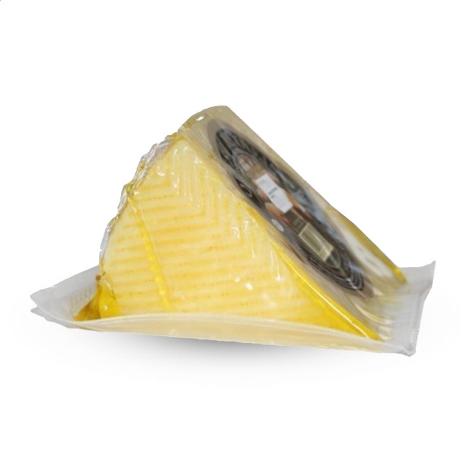 Quesos Cristo del Prado - Cuña de queso en AOVE de leche cruda 450g aprox, 3uds