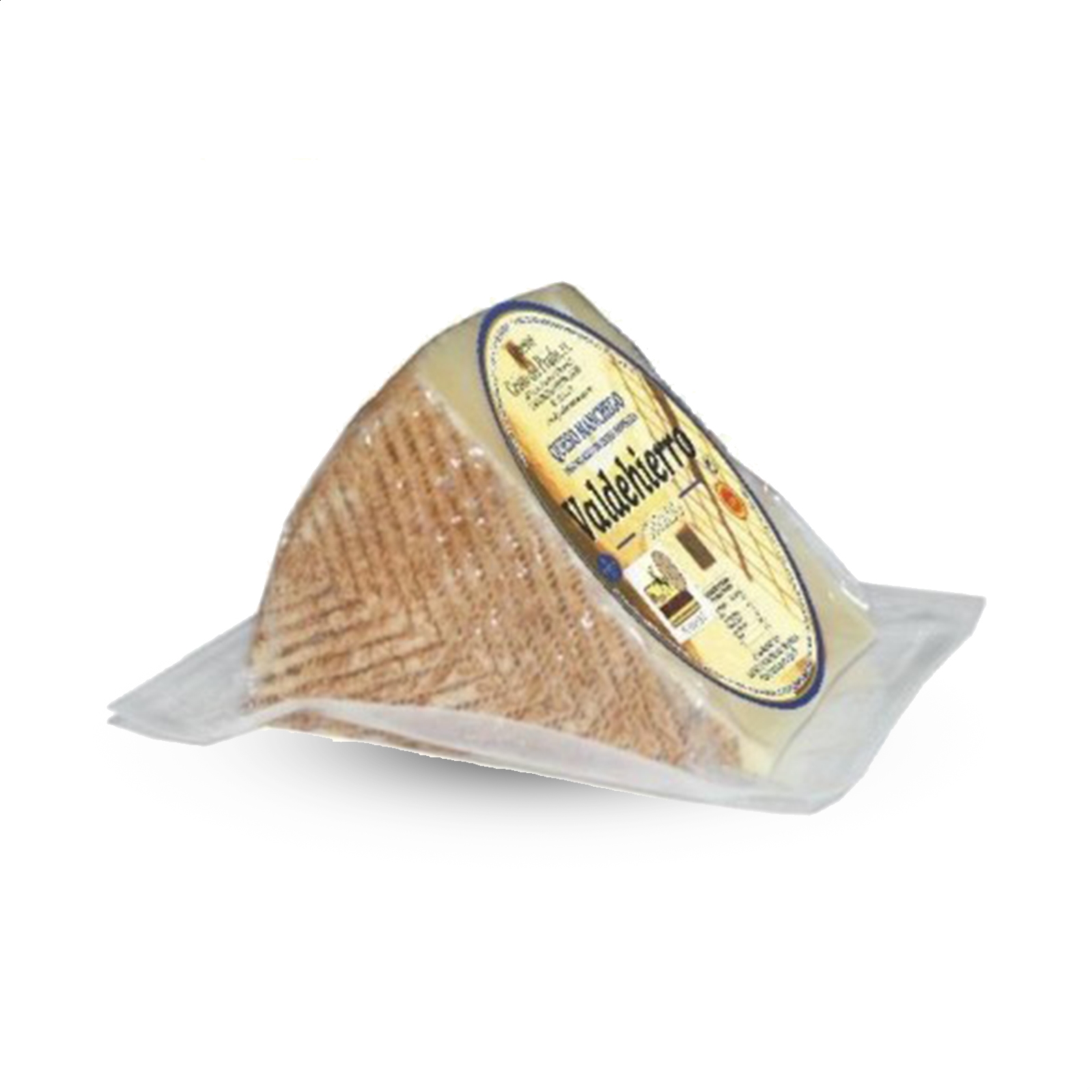 Quesos Cristo del Prado - Lote cuñas Valdehierro D.O.P. Queso Manchego 450g aprox, 3uds