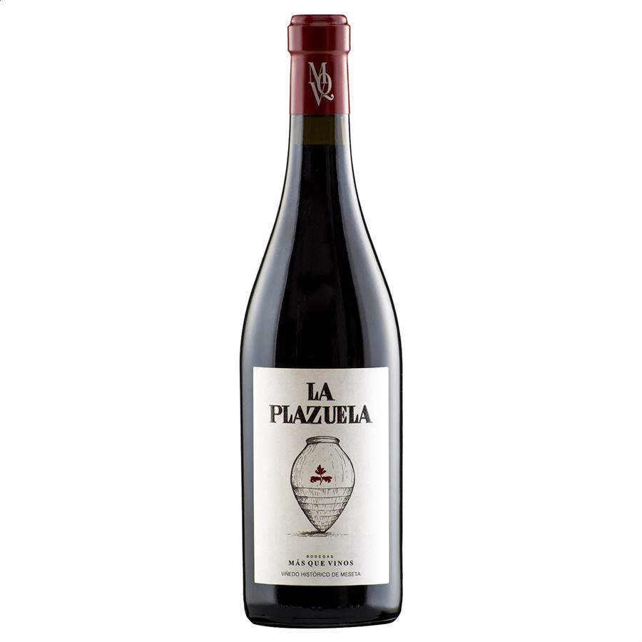 Bodegas Más Que Vinos - La Plazuela vino tinto IGP Vino de la Tierra de Castilla 75cl, 3uds