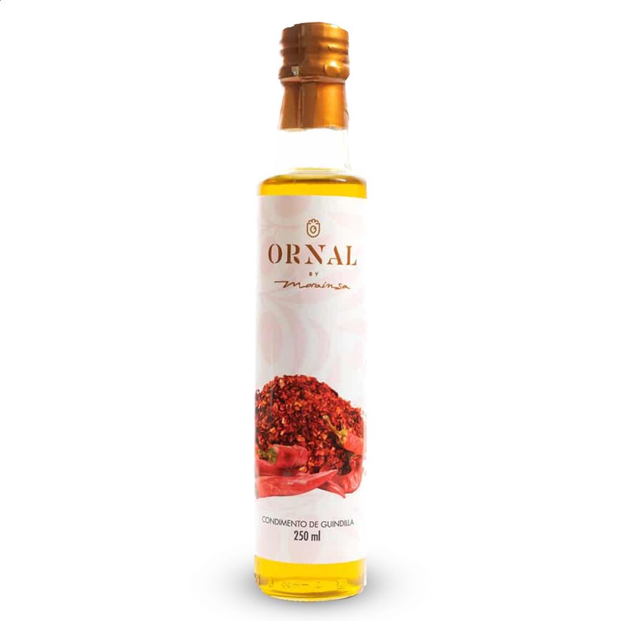 Ornal - AOVE ecológico condimento de guindilla 250ml, 12uds