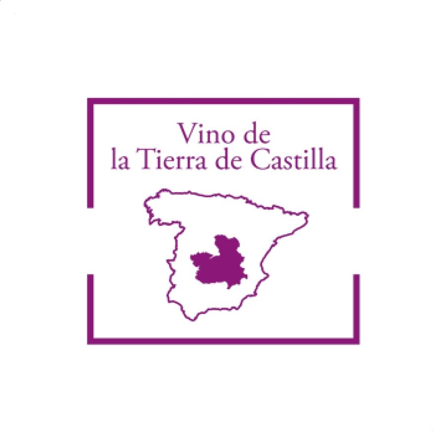 Cerro Prieto - Vino blanco Airén IGP Vino de la Tierra de Castilla 75cl, 6uds