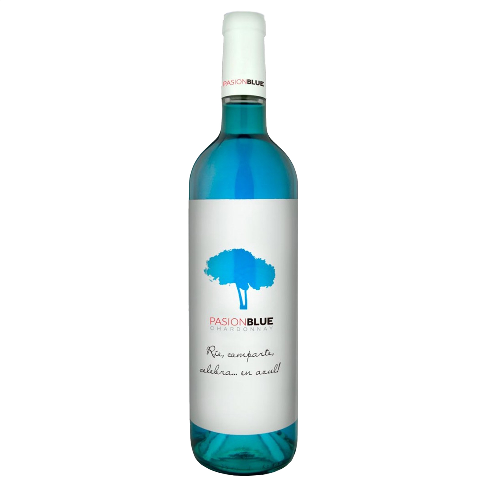 Bodegas Santa Margarita - Vino azul Pasion Blue Chardonnay 75cl, 6uds