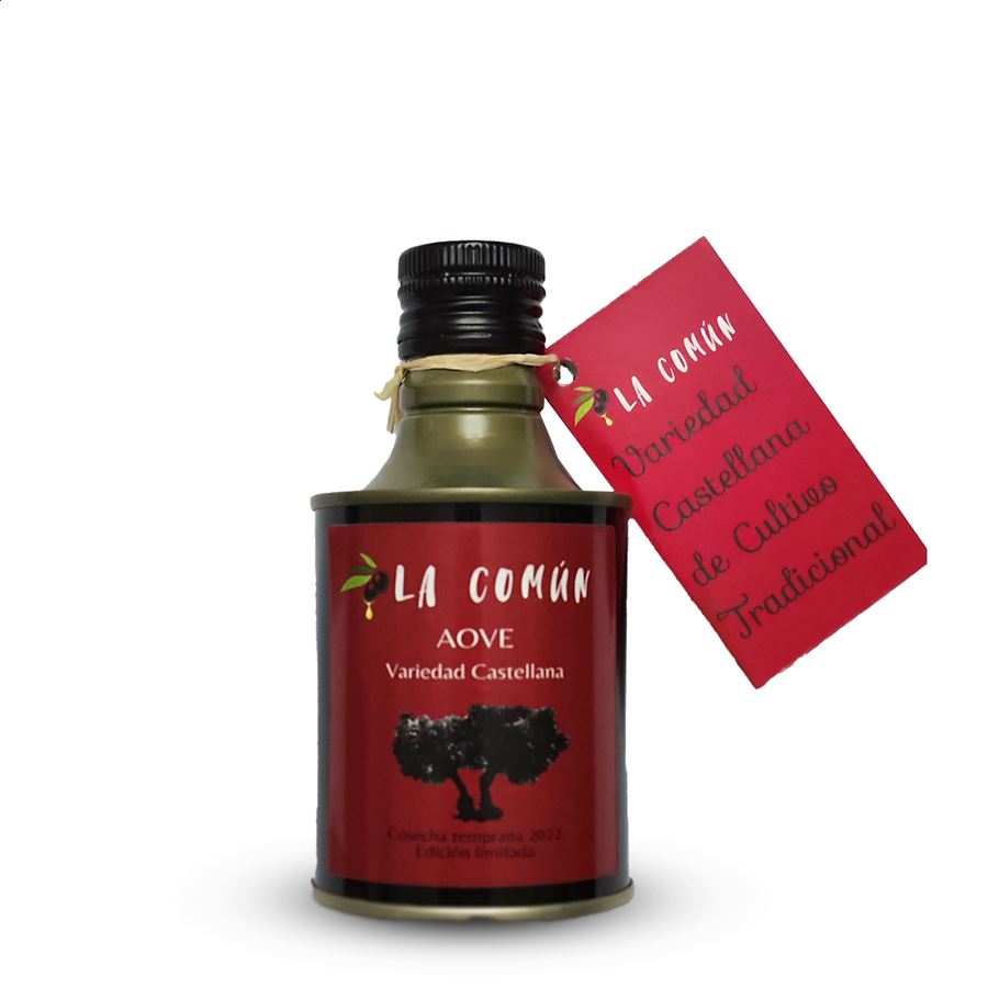 La Común - AOVE Verde Variedad Castellana 250ml, 6uds