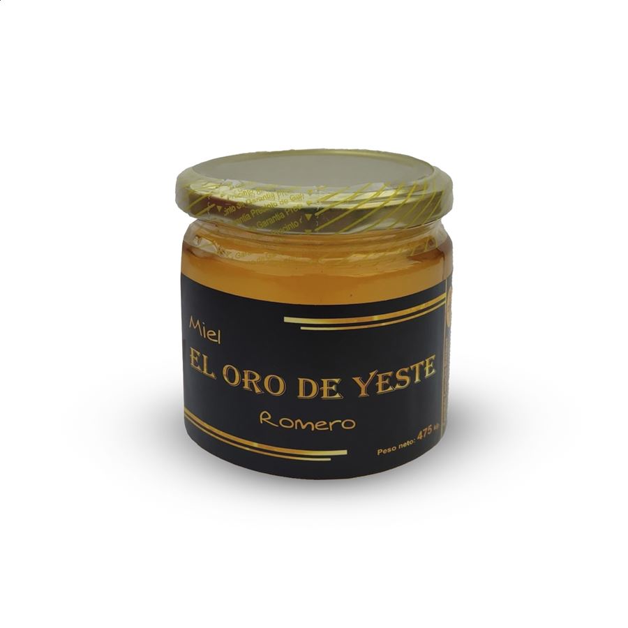 El Oro de Yeste - Miel de romero 475g, 6uds