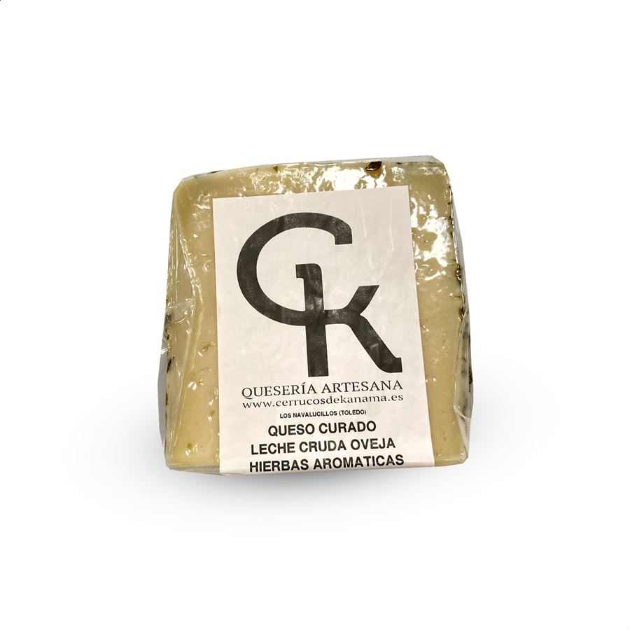 Cerrucos de Kanama - Lote variado de queso curado de oveja 400g, 4uds