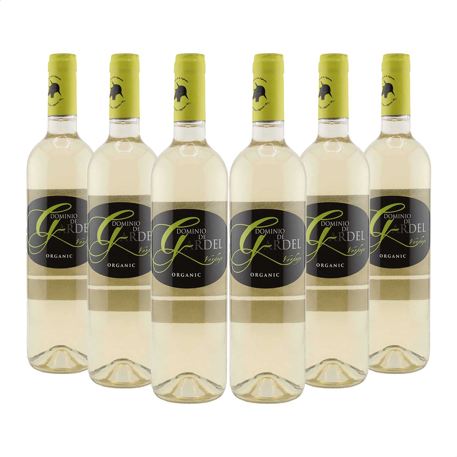 Bodegas Gardel - Domino de Gardel vino blanco Verdejo D.O.P. La Mancha 75cl, 6uds
