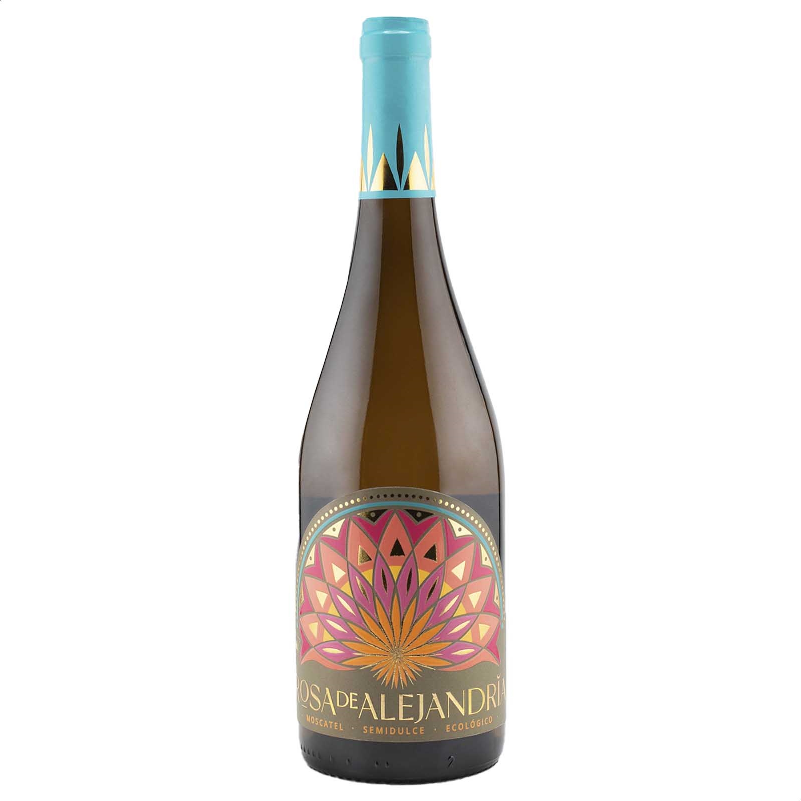 Bodegas Gardel - Rosa de Alejandría vino blanco IGP Vino de la Tierra de Castilla 75cl, 6uds