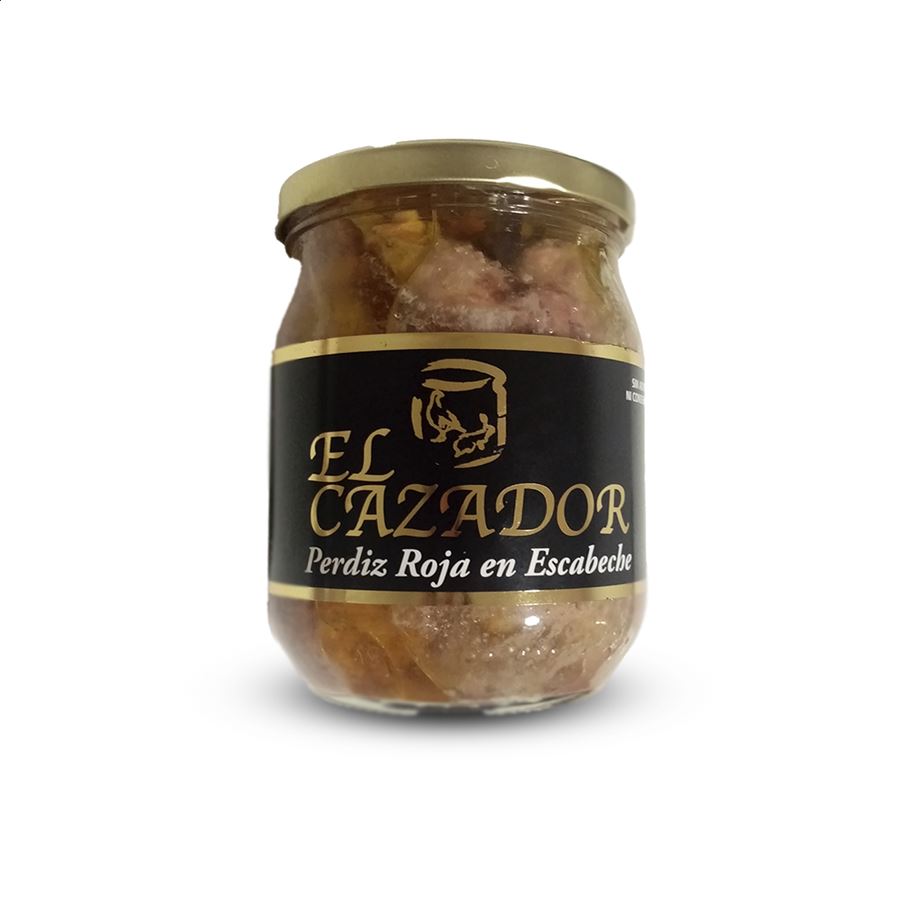 Conservas El Cazador - Perdiz en escabeche especial 500g, 6uds