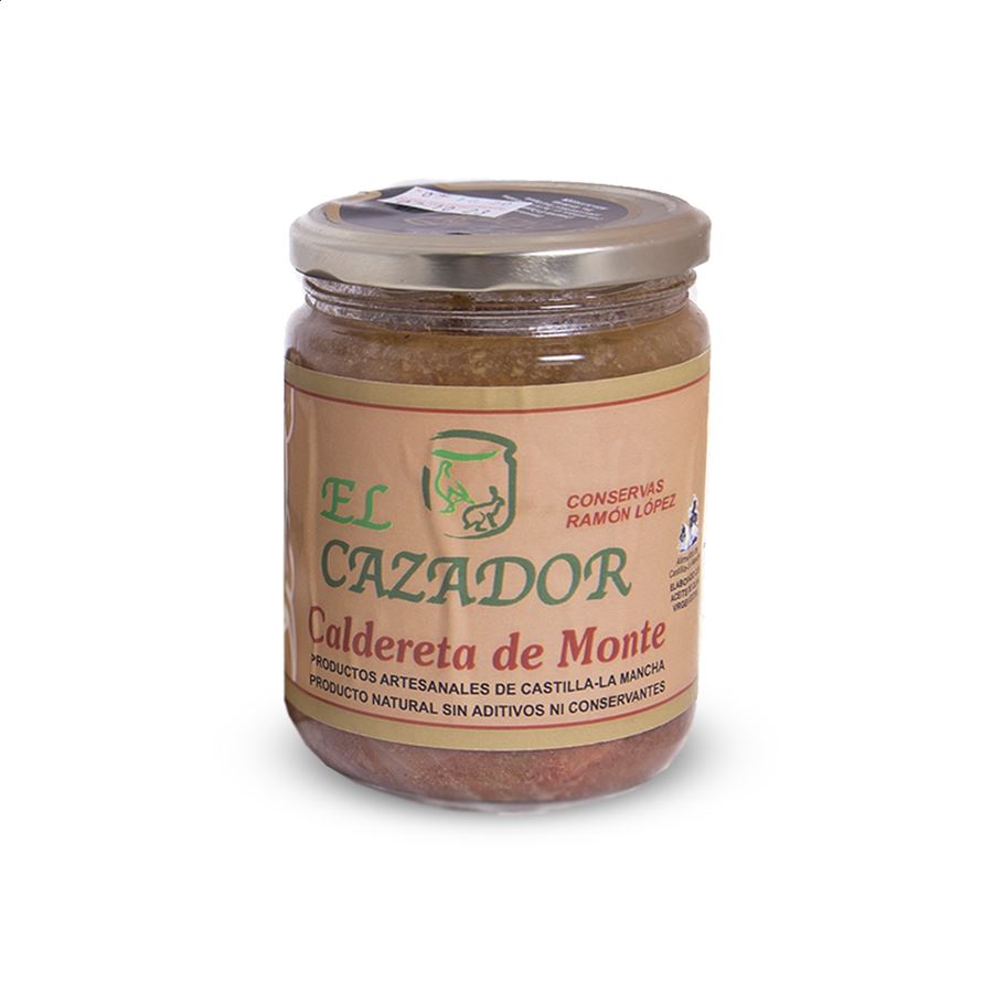 Conservas El Cazador - Caldereta de monte 400g, 6uds