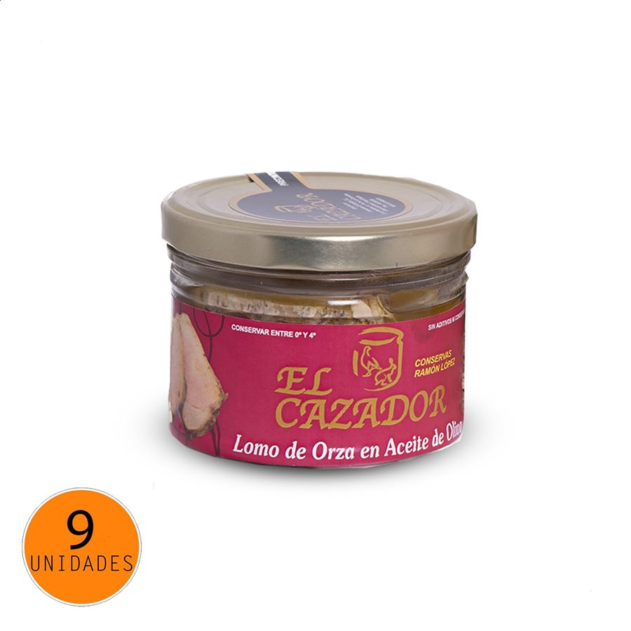 Conservas El Cazador - Lomo de orza 350g, 9uds