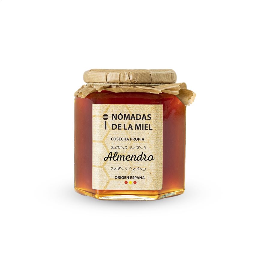 Nómadas de la miel - Miel de almendro 500g, 1ud