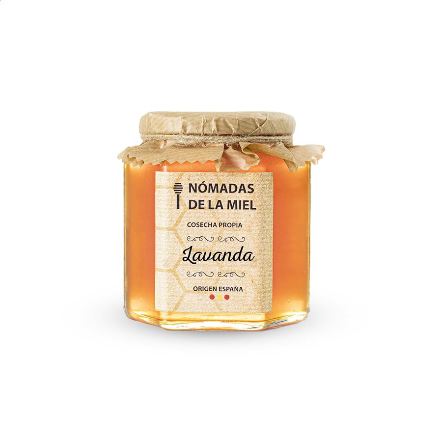 Nómadas de la miel - Miel de lavanda 500g, 1ud