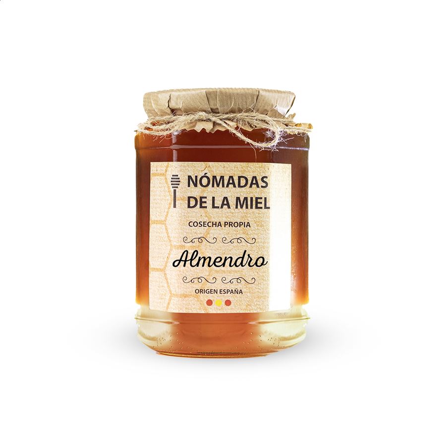 Nómadas de la miel - Miel de almendro 1Kg, 1ud