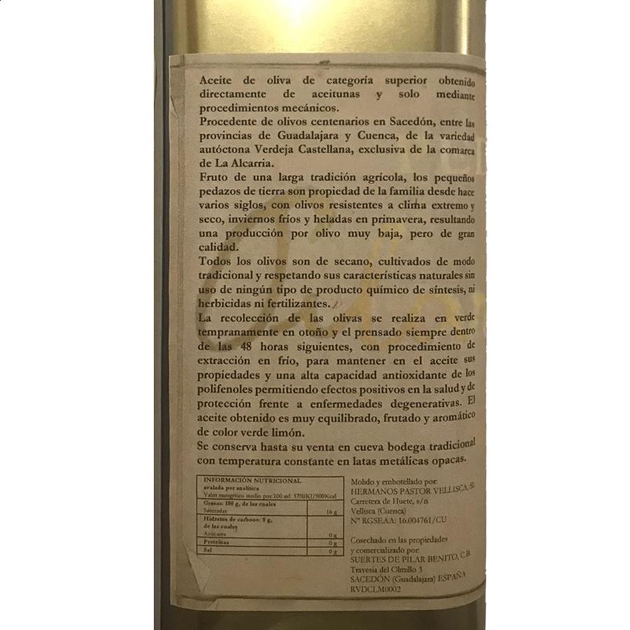 Pedazos de Pilar Benito - AOVE Castellana 1L, 4uds