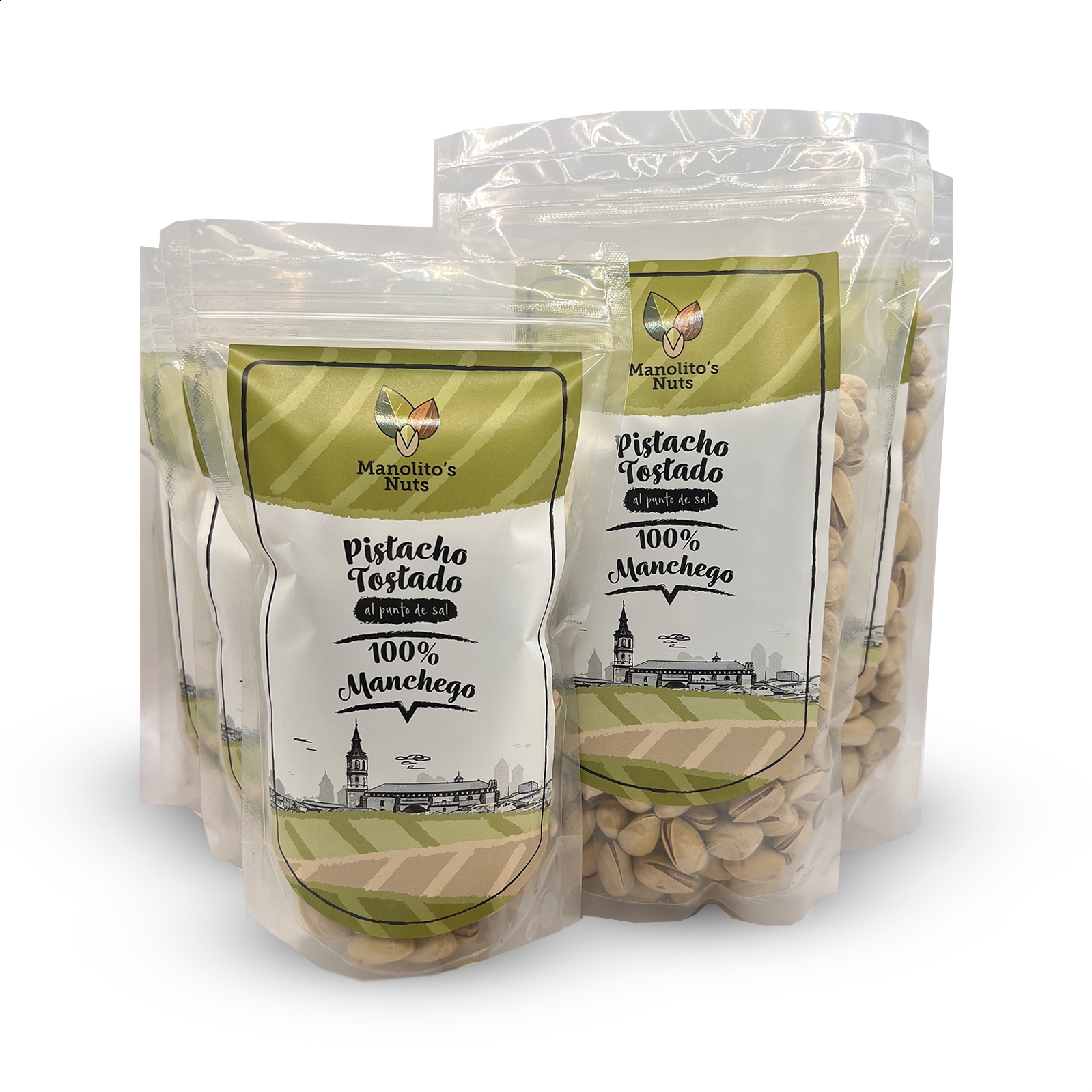 Manolito's Nuts - Lote de Pistacho Manchego, 5uds