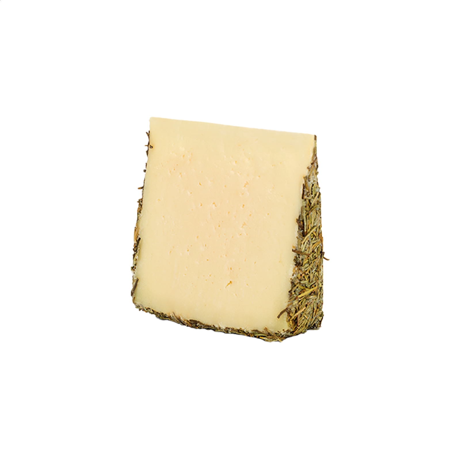 Vega Sotuélamos - Queso de oveja añejo cubierto con romero de leche pasteurizada 220g aprox, 4uds