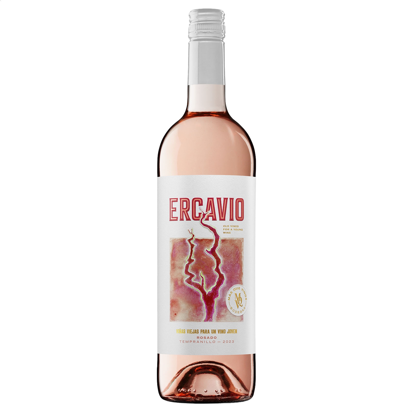 Bodegas Más Que Vinos - Ercavio vino rosado IGP Vino de la Tierra de Castilla 75cl, 3uds