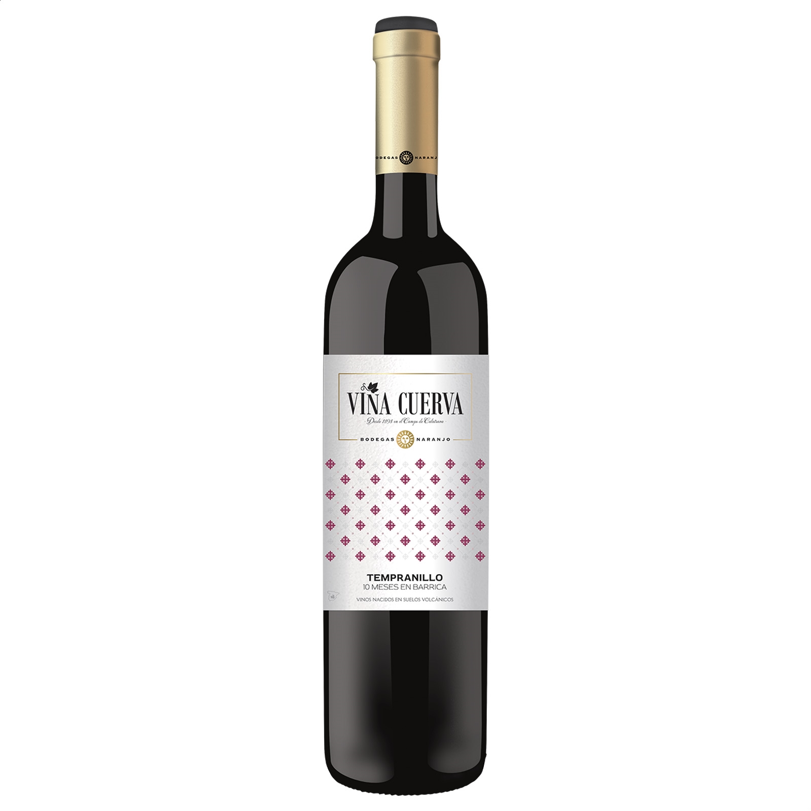 Bodegas Naranjo - Viña Cuerva vino tinto crianza D.O.P. Campo de Calatrava 75cl, 6uds