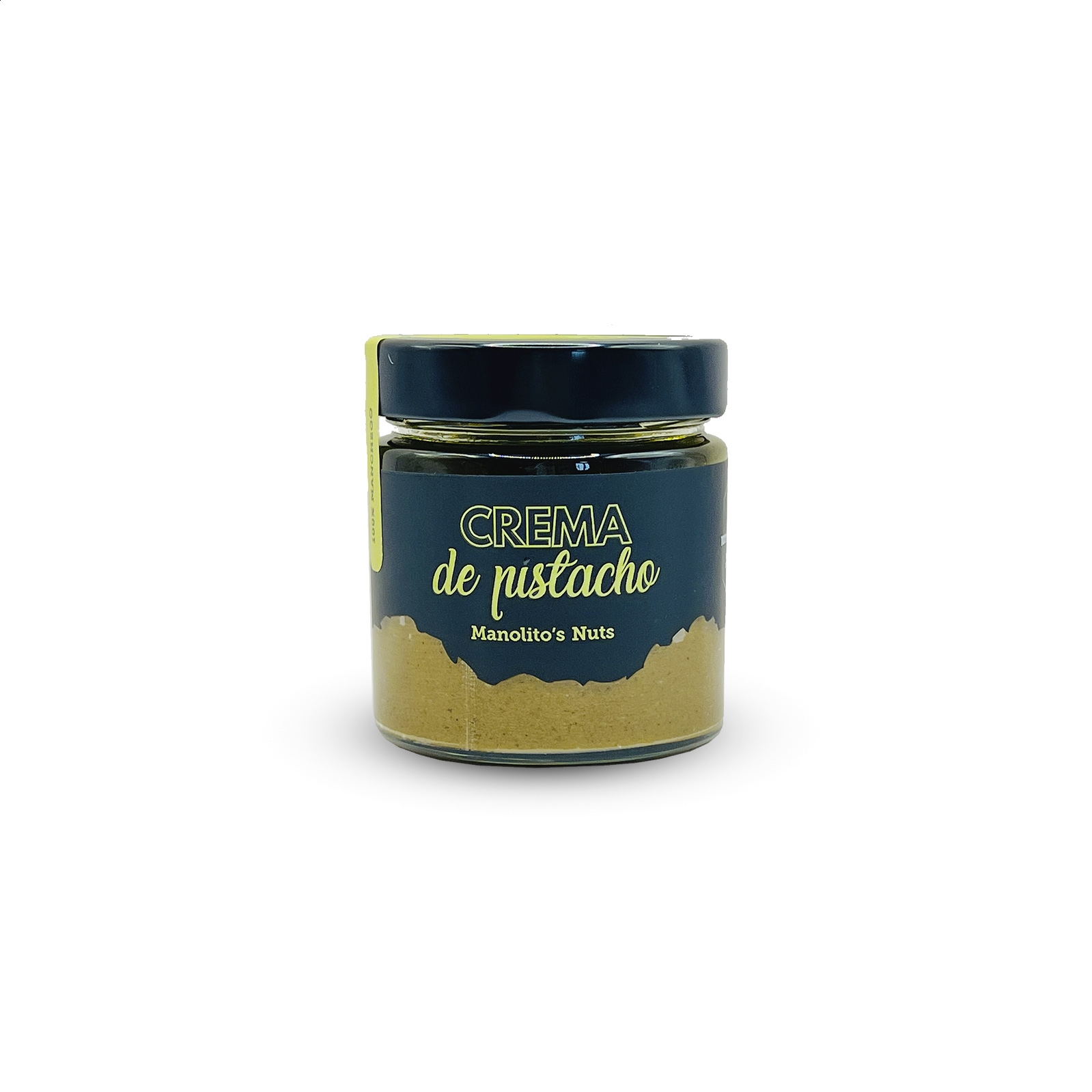 Manolito's Nuts - Lote de Crema de Pistacho Natural y Dulce 200g, 6uds