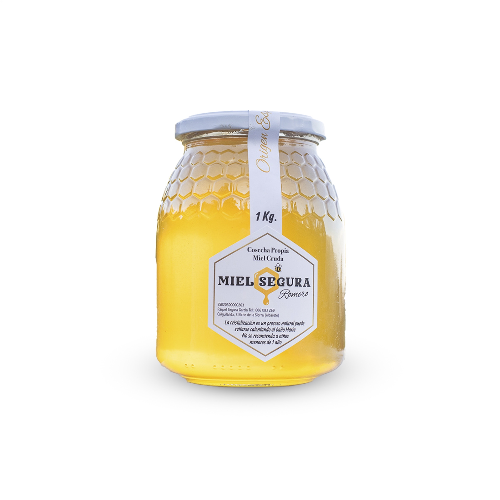 Miel Segura - Miel de Romero 1Kg, 4uds